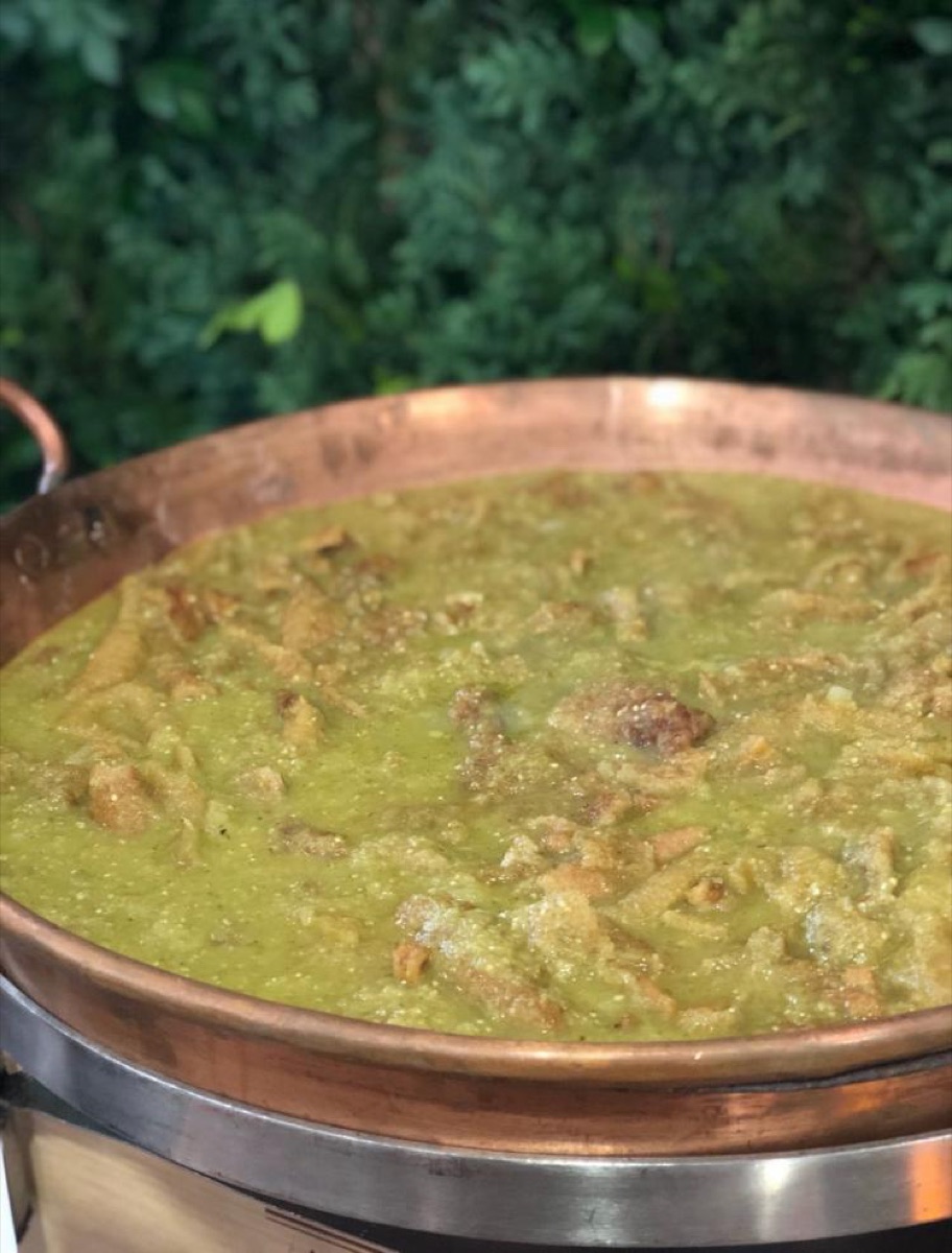 Chicharrón en salsa